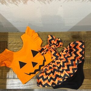 Orange Pumpkin Kids 3pc set
